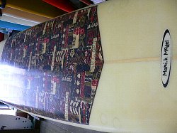 surfboard repair polyester remake fabric mabo 2